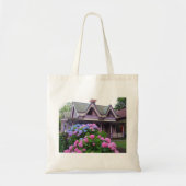 Paars Victoriaans Katoen - Martha's wijngaard Tote Bag (Voorkant)