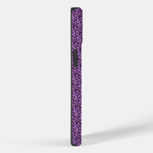 Paars vierkant Case-Mate iPhone case (Achterkant / Rechts)