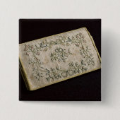 Paars Vierkante Button 5,1 Cm (Voorkant)