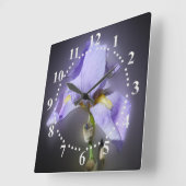 paars vierkante klok (Hoek)