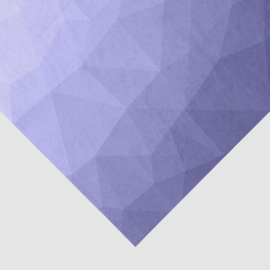 Paars violet blauwe mesh ombre geometrische patroo tissuepapier (Detail)