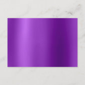 Paars Violet Crystal Wedding Hotel AccommodatieA Informatiekaartje (Achterkant)