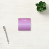Paars Violet en aangepast witboek Post-it® Notes (Kantoor)