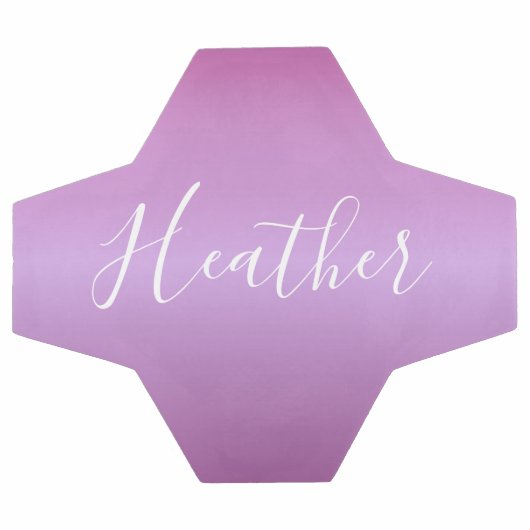 Paars Violet en aangepast witboek Voetbal (Enkel)