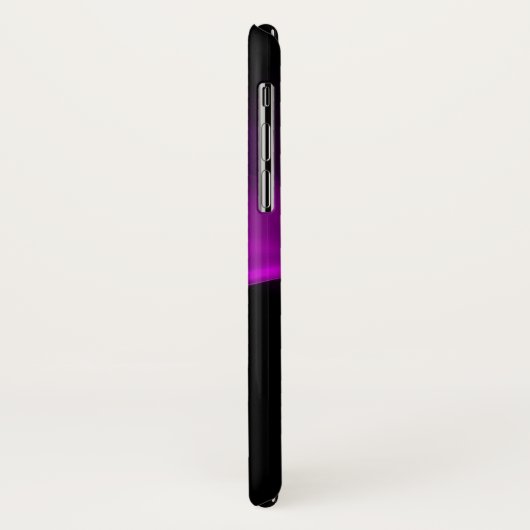 PAARS VIOLET FRACTAL ROOS Case-Mate iPhone CASE (Achterkant/links)