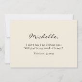 Paars Violet Gold zal je mijn eerbewijs zijn in Kaart (Achterkant)