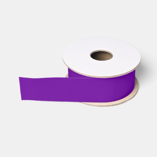 Paars Violet Grosgrain Lint (Spoel)