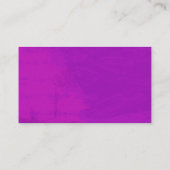 Paars Violet Guitar Teacher Visitekaartje (Achterkant)