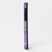Paars, Violet Hartedelsteen Case-Mate iPhone Case (Achterkant/links)