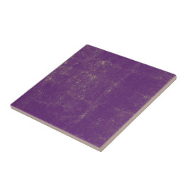 Paars Violet Textured Grunge Pattern Tegeltje