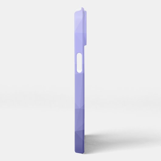 Paars vioolblauw rooster monogram iPhone hoesje (Rechterkant)