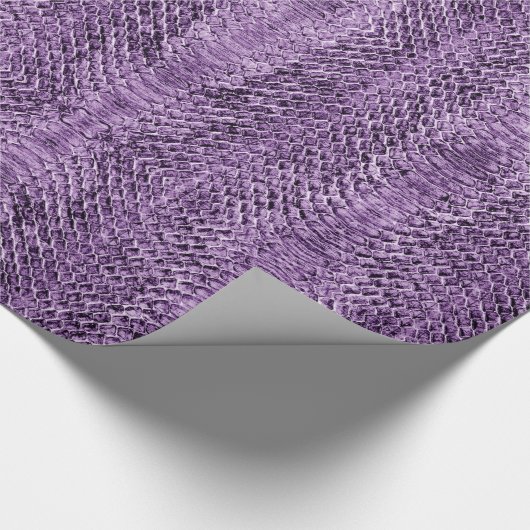 Paars Viper Snakeskin Cadeaupapier (Hoek)