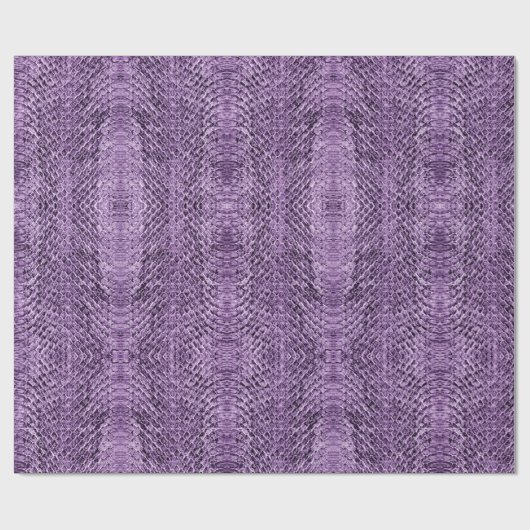 Paars Viper Snakeskin Cadeaupapier (Vlak)