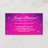 Paars Visitekaartje (Achterkant)