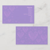 Paars Visitekaartje (Voorkant / Achterkant)
