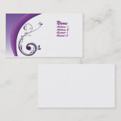Paars Visitekaartje (Voorkant / Achterkant)
