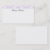  Paars Visitekaartje (Voorkant / Achterkant)