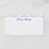  Paars Visitekaartje (Voorkant)