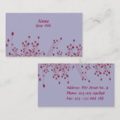 Paars Visitekaartje (Voorkant / Achterkant)