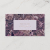 Paars Visitekaartje Fantasy (Achterkant)