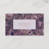 Paars Visitekaartje Fantasy (Voorkant)