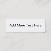 Paars Visitekaartje lavender (Achterkant)