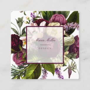 Paars Visitekaartjes van flessen