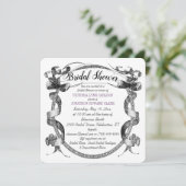 Paars Vlaams Vrijgezellenfeest Kaart (Staand voorkant)