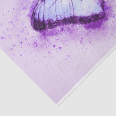 paars vlinderpapier tissuepapier (Detail)