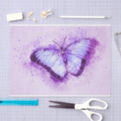 paars vlinderpapier tissuepapier (Craft)