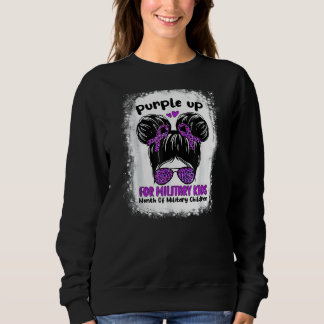 Paars voor militaire Kinder boodschappen in het le Trui