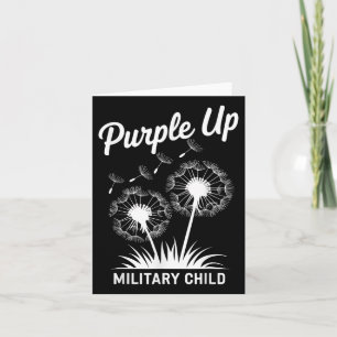 Paars voor militaire Kinder militaire ontheemdenle Kaart