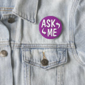 Paars Vraag het me Button (In situ)