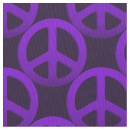 Paars vredesteken stof