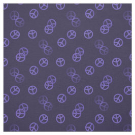 Paars vredesteken stof