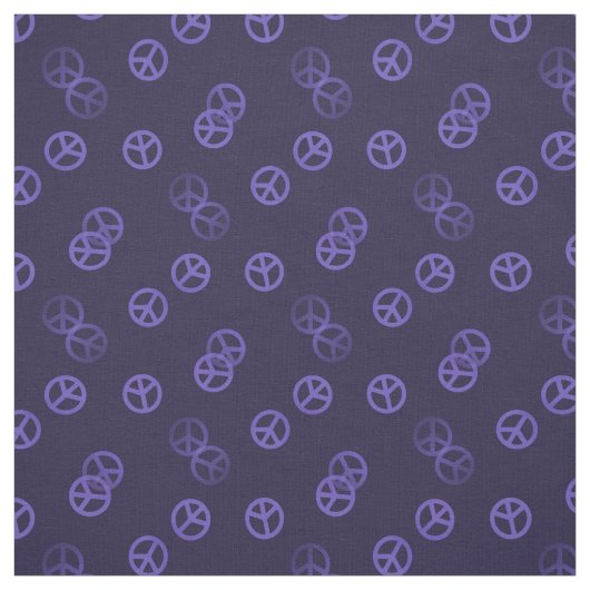 Paars vredesteken stof (Swatch)