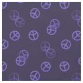 Paars vredesteken stof (Close Up)