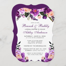 Paars Vrijgezellenfeest Brunch Noite BP Kaart