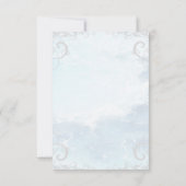 Paars Vrijgezellenfeest dolfijn uitnodigen Kaart (Achterkant)