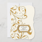 Paar's Vrijgezellenfeest Glam Old Hollywood Regenc Kaart (Voorkant)