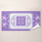 Paars W1 Badhanddoek (Badhanddoek)