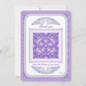 Paars W1 Bedankkaart (Voorkant)