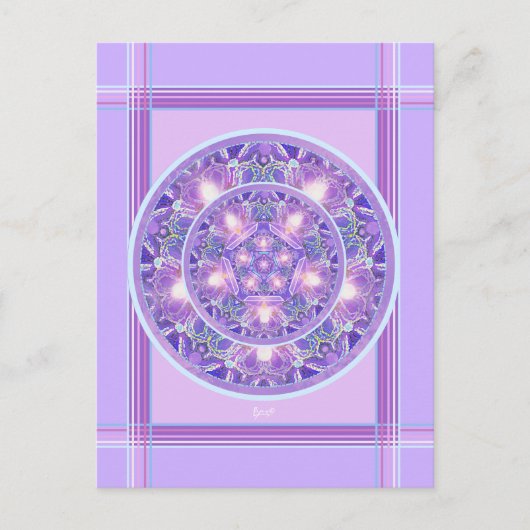 Paars W1 Briefkaart (Voorkant)
