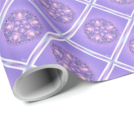 Paars W1 Cadeaupapier (Rol Hoek)