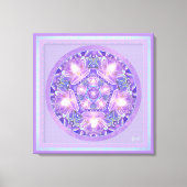 Paars W1 Canvas Afdruk (Voorkant)