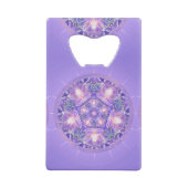 Paars W1 Creditkaart Flessenopener (Achterkant)