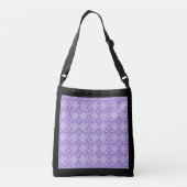 Paars W1 Crossbody Tas (Achterkant)