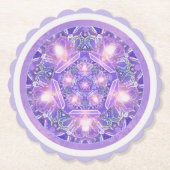 Paars W1 Kartonnen Onderzetters (Voorkant)