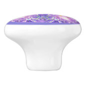 Paars W1 Keramische Knop (Zijkant)