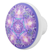 Paars W1 Keramische Knop (Rechts)